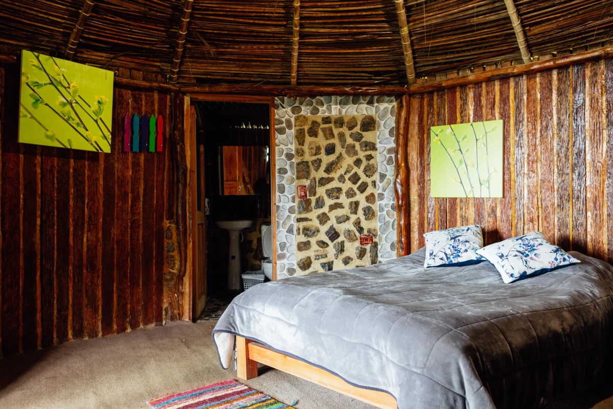 Geolodge entre árboles